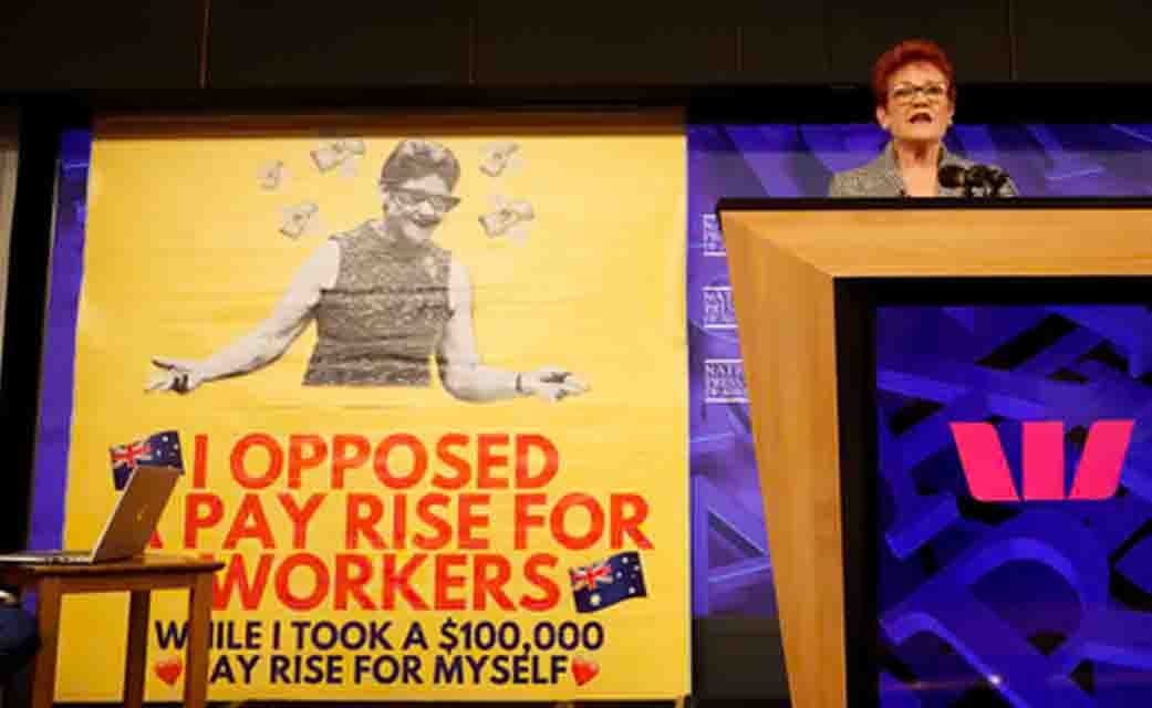 Pauline Hanson Gets First Taste Of The Hell She’s Going To Endure At The Hands Of The Unions