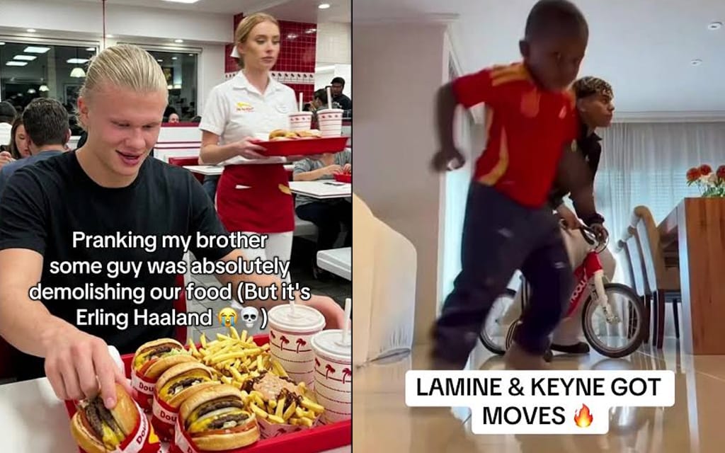 Lamine Yamal's Little Bro Filling The Social Media Void Left By Erling Haaland's World Cup Departure