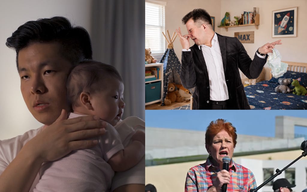 One Nation Announce Policy Of Banning Dads From Doing Bed Time And Changing Nappies
