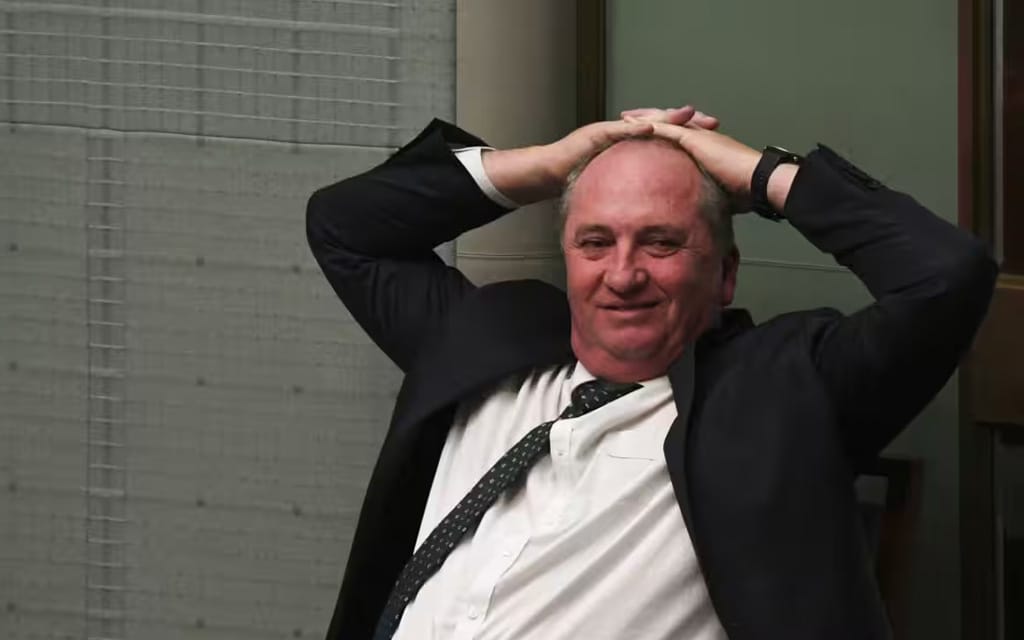 Barnaby Joyce Deposits 300k From His Super Into Newly Made Sportsbet Account After Hearing How The VIPs Get Looked After