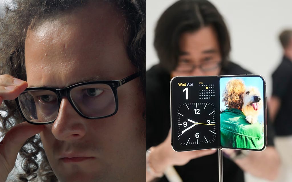 Weirdo Guy From Work With The Foldable Samsung In Crisis Today