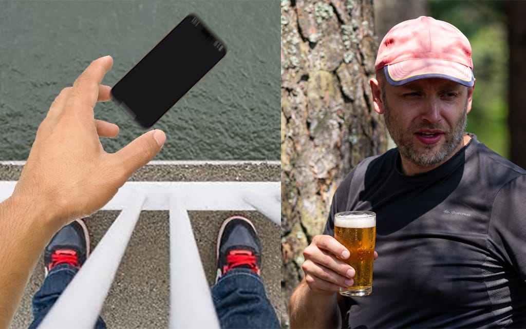 Man Opts Out Of The Algorithm By Throwing His Fucking Phone Off A Bridge And Going To The Pub