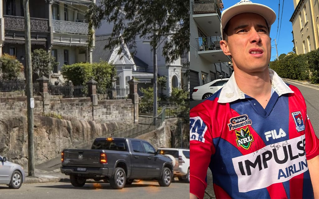 “Fuck This City” Says Maitland Diesel Fitter Struggling To Park Ram Truck In Paddington