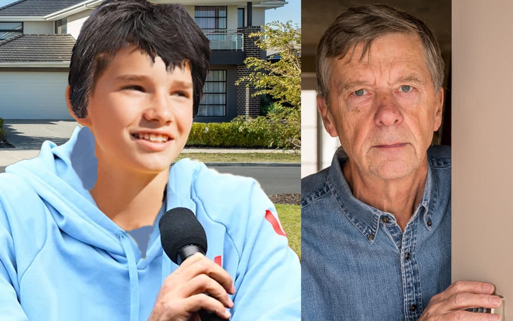 Young Queenslander Terrifies His Neighbours By Dressing As A Nonchalant Game 3 Laurie Daley For Halloween