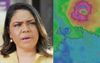 Jacinta Nampijinpa Price Lets Out A Frustrated Sigh After Remembering That Being A Federal Senator For The NT Requires Her To At Least Pretend To Care About This Cyclone Heading Directly Towards Darwin