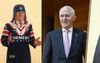 Malcolm Turnbull's Official Portrait Has A Subtle Nod To His Beloved Sydney Roosters