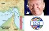 Trump Shares His Perso SWIFT Code For New Strait Of Hormuz Toll