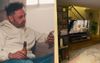 Bloke Flicks On Lizzie Borden Story For Some White Noise While He Reads About Her On His Phone
