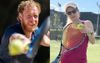 Man Logs Most Intense Cardio Work Out Of The Year Taking Novice Girlfriend For Hit Of Tennis