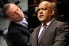 Prime Minister under fire for falling asleep during Noel Pearson’s tribute to Gough Whitlam