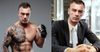 Corporate Boxer Tops Off His Tough Guy Role Play By Getting Temporary Chest Piece And Sleeve