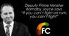 “If You Can’t Fight On Rum, You Can’t Fight” Says Deputy Prime Minister
