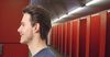 Local Creep Stands A Bit Too Close In Otherwise Empty Row Of Urinals