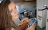 Stay-At-Home Daughter Briefly Looks Up From iPhone To Ask Dad Who She Should Be Voting For