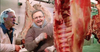 Albo Spotted Boxing Cow Carcasses In Marrickville Cool Room With Bob Hawke