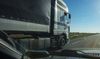 Car Overtaking Road Train Pussies Out Halfway After Driver Spots Blind Corner 5km Ahead