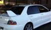 P-Plater Drives Sideways Over Speed Bump To Avoid Scratching Bodykit On 2004 Lancer