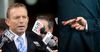 Tony Abbott claims ‘he has no idea’ how footage of PM’s speech mocking Trump got leaked to the media