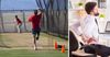 Man says he’s ‘stiffer than a boogie board’ this morning after first net session back