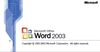Client Sends Urgent Last-Minute Change Through On Microsoft Word 2003