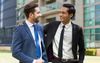 Corporate Bromance Taken To Next Level As Two Suits Realise They Both Like Doing Coke
