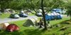 Family On Annual Camping Holiday Avoid Contact With People Next Door Just Like At Home