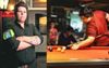 Bouncer Has His Eye On Local Pool Game That’s Been Going For 40 Minutes