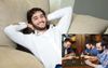 Friends Of Local Man Content With Relaxing On A Friday Night Begin Looking For Ulterior Motive