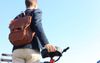 City Worker Pushing Bike By The Seat Not Impressing Anybody