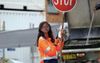 Worksite Traffic Controller Running A Bit Slow Today
