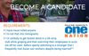 One Nation Adds New Dot-Point To Their Vetting Process For Potential Candidates
