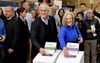 Malcolm And Lucy Turnbull Laugh Hysterically To Themselves Before Voting For Clive Palmer