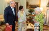 Morrison Presents The Queen With Andrew Fifita’s Unwashed 2016 Sharks Grand Final Jersey