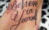 Tacky Foot Tattoo Provides Historical Context To Messy Mid-Twenties Break Up
