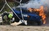 Bushfire Update: Emergency Services Set Up Safe Zone For Torching Over-Insured Motor Vehicles