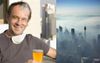 Inner-City Leftie Slips His Useless Cloth Mask Down To Enjoy A Rollie And A Schooner After Work