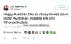 JK Rowling Reveals Australian Wizards Are Anti #changethedate