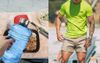Mini Water Cooler Bottle Decent Indication Bloke On-Site Takes Some Hectic Supplements