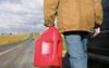 Bloke Using Jerrycan Without A Funnel Really Backs Himself