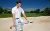 Overpaid White Collar Man Concedes Defeat And Decides To Start Playing Golf Horribly