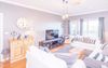 Country Mum Ties Living Room Together With Oversized Rustic Wall Clock