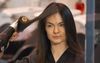 Alpha Female Holds Intense Eye Contact With Hairdresser In 62 Minute Power Move