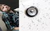 Husband Patiently Waiting For Wife To Clean Bathroom Before He Trims His Beard