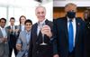Villainous Big Mask Lobby Begin Toasting Champagne After Mission Accomplished