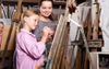 Art Class Under Siege As Teachers Pet’s Beautiful Landscape Cops A Mysterious Splash Of Paint