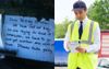 Note On Dashboard Fails To Evoke Parking Inspectors Long-Dead Empathy