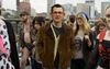 Dan Andrews Has First Day Out Of Lockdown Ruined By All The Hipsters Trying To Stand With Him