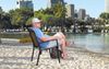 Scotty Bails Out From Disastrous QLD Election Campaign And Parks His Arse On South Bank Beach
