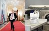 President Trump Spotted Sprinting Towards The White House Laundry With A Syringe In Hand