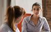 Thoughtful Local Girl Waits For Pause In Friends Life-Defining Story To Share Similar Anecdote